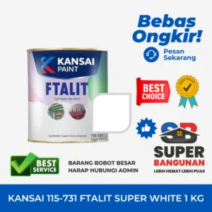 KANSAI 115-731 FTALIT SUPER WHITE 1 KG (A)